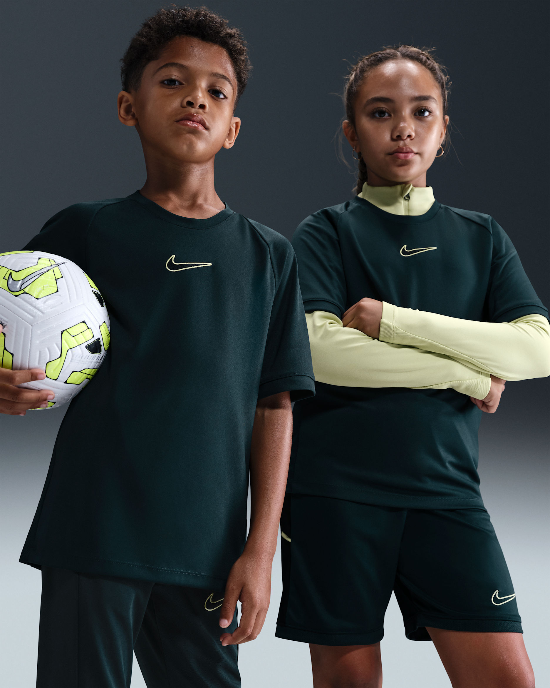 Nike Academy Big Kids' Dri-FIT Short-Sleeve Soccer Top. Nike.com